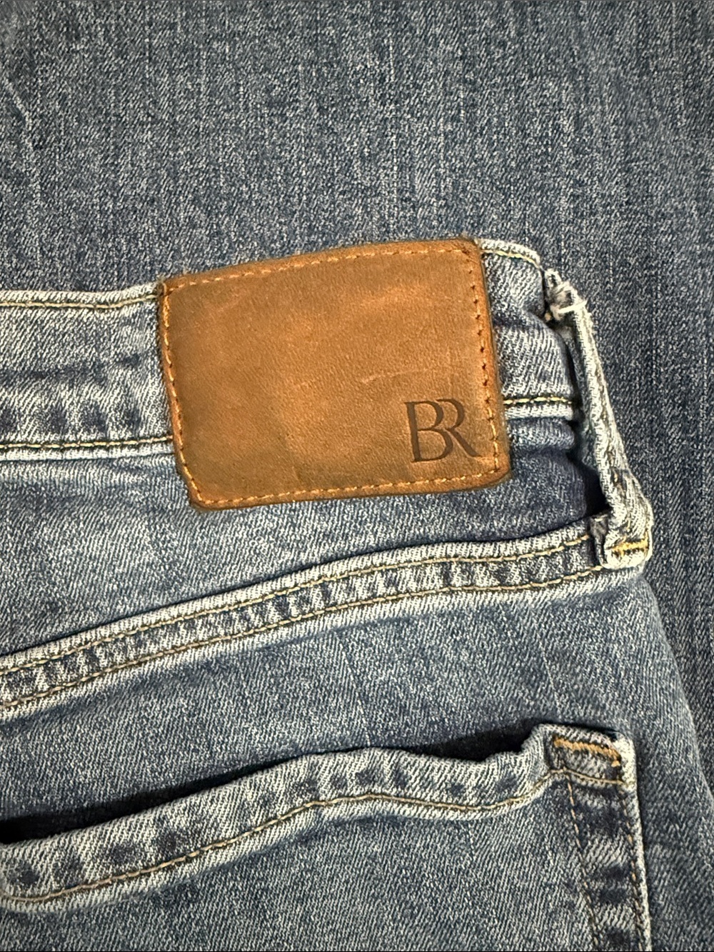 Banana Republic Petite High-Rise Wide-Leg Women's Jeans in Dark Blue Denim 29P - Picture 6 of 6